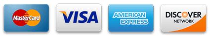 Secure payment options including credit cards and digital checkout
